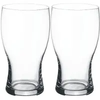 Villeroy & Boch Purismo pint ølglas 2-pakke Klar