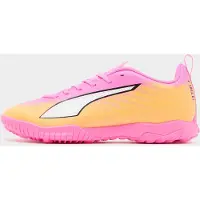 Puma ULTRA 6 PLAY TT Football Boots Youth, Shoes, Poison Pink/White/Sun Stream, 38