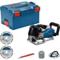 Bosch Powertools cordless wall chaser GNF 18V-40 Professional solo, 18 volts (blue/black, without battery and charger, in L-BOXX) - SOLO
