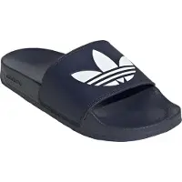 Adidas Originals Badesandal Adilette Lite - Navy/hvid, størrelse 43