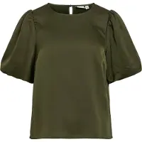 Vila Bluse 'VIEllette' oliven