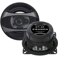 Crunch GTI-42 3-vejs triaksial-indbygningshøjtaler 100 W Indhold: 1 Paar