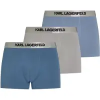 Karl Lagerfeld Boksershorts røgblå / grå / sort