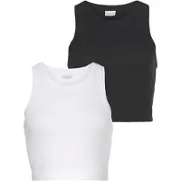 LASCANA Overdel sort / hvid