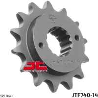 JT Sprockets 525 Jtf740.14 Steel Forreste Tandhjul