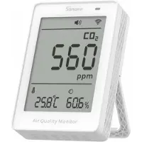 Sonoff AirGuard CO2 SAWF-08P WiFi LCD luftkvalitetsmåler