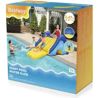 Bestway Gigant Oppustelig Poolvandrutsjebane 247 x 124m x 100 cm