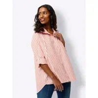 HEINE Bluse orange / hvid