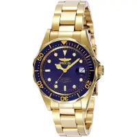 Invicta Herreur 8937 Pro Diver Blå/Gul guldtonet stål Ø39 mm