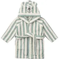 Liewood Lily badekåbe peppermint creme de la creme stripe 1-2 år