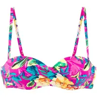 LASCANA Bikinioverdel lyseblå / gul / mørkegrøn / pink