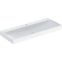 Geberit Håndvask ONE 120x48cm hvid hh/midt u/ol