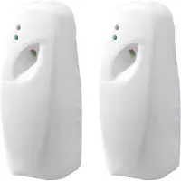 Exogio 2X Automatic Perfume Dispenser Air Freshener Aerosol Fragrance Spray for 14cm Height Fragrance Can (Not Including)