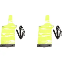 Exogio 2X Universal Waterproof Sets/Holster Case Holder for Walkie Talkie Ham Radio Transceiver J6309G