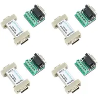 Jojomino 4X -232 RS232 Serial to RS485/RS422 485/422 Converter Compatible EIA/TIA RS232C Standard and RS485/RS422 Standard