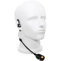 Jojomino UHF 400-470MHz 0.5W Walkie Talkie Ear Hanging Two Way Radio Model Ear Hanging