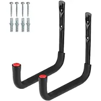 Jojomino 2x Kayak Racks Heavy Duty Wall Mounted Kayak Storage Hooks Kayak Storage Hangers for Canoe Kayak Garage Paddle Board