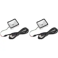 Jojomino 2X Embedded 2D Barcode Scanner USB QR Barcode Reader RS232 TTL Interface Kiosk Small Fixed Installation Barcode Printer