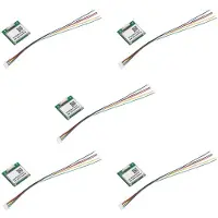 Jojomino 5X VK2828U7G5LF GPS Module TTL 1-10Hz with Antenna FLASH Flight Control GPS Model