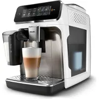 Philips 3300 series EP3349 - Automatisk kaffemaskine med mælkeskummer - 15 bar - hvid