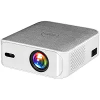 Exogio T30 Intelligent Android WiFi Projector Home Cinema Bedroom Wall Projection Portable Mobile Projector EU PLUG