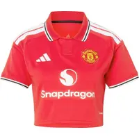 Adidas Manchester United 26/27 Crop hjemmebanetrøje, størrelse Medium