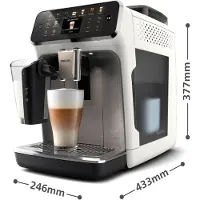 Philips 5500 series EP5545/70, Espressomaskine, 1,8 L, Kaffebønner, Indbygget kværn, 1500 W