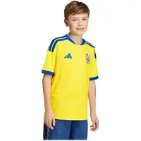Adidas Ukraine 26 hjemmebanetrøje til børn, størrelse 140 cm