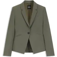 BOSS Slim fit blazer i italiensk ny uld