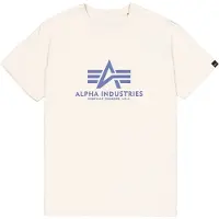 Alpha industries Bluser & t-shirts lilla-meleret / hvid