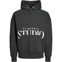 Jack & Jones Sweatshirt 'Vesterbro' antracit / hvid