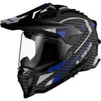 LS2 Mx701 Explorer Carbon Adventure Fullface-hjelm