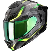 Scorpion EXO-1500 Air Sleek Integralhjelm Sort/Grøn 2XL