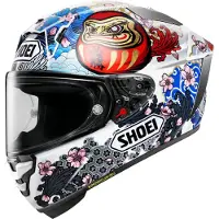 Shoei X-SPR PRO MARQUEZ Motegi5 TC-6 Integralhjelm Hvid/Blå/Rød L