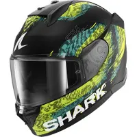 Shark D-skwal 3 Speed-vib Ece Fullface-hjelm