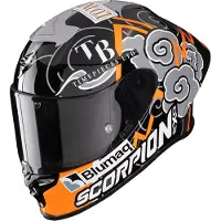 Scorpion Exo-r1 Evo Air Fim Racing#1 Aron 2024 Fullface-hjelm