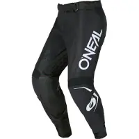 O'Neal Elite Crossbukser Sort/Hvid 30
