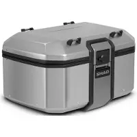 Shad Topcase Tr55 Terra Aluminium 55L ALUMINIUM 55L SØLV brun