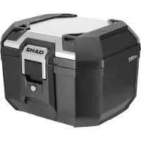 Shad Terra TR41 topcase i aluminium Sort/sølv brun