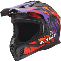 LS2 Mx708 Fast Ii Grotesk Ece 22.06 Offroadhjelm