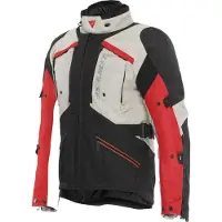 Dainese Gullfoss D-Dry Herre Tekstiljakke Sort/Beige/Rød 52