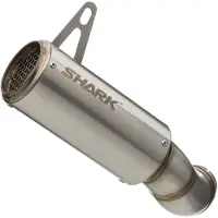 Shark Auspuff Udstødning RCT S/O 4-1 VA sølv Z 900 17-19, Z900 25-