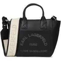 Karl Lagerfeld Håndtaske 'K/Daily' beige / sort