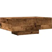 vidaXL Sofabord Konstrueret Træ - Gammelt træ / 85 x 55 x 31 cm