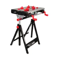 AWTOOLS VÆRKSTEDSBORD MED HØJDEJUSTERING 77–107 cm