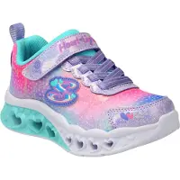 SKECHERS Piger Sommerfugl Hjerte Lys Simply Love Sneakers Lilla