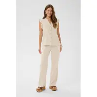 Cream Bluse 'CRJune' ecru
