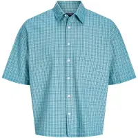 Jack & Jones Overdyed Plus Size Kortærmet Skjorte