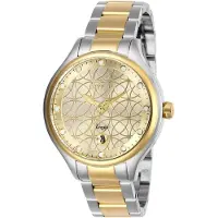 Invicta Dameur 27435 Angel Guld/Gul guldtonet stål Ø38 mm