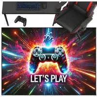Strado gamingtæppe 3D LET'S Play 120x170 cm